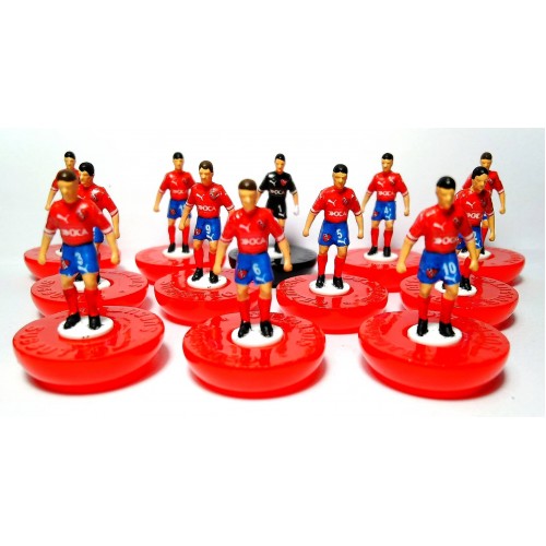 Subbuteo Andrew Table Soccer Indepediente 2015-2016 on Classic Hasbro bases